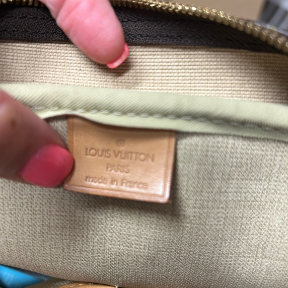 Louis Vuitton Brown and Tan Monogram Satchel - Picture 6 of 12